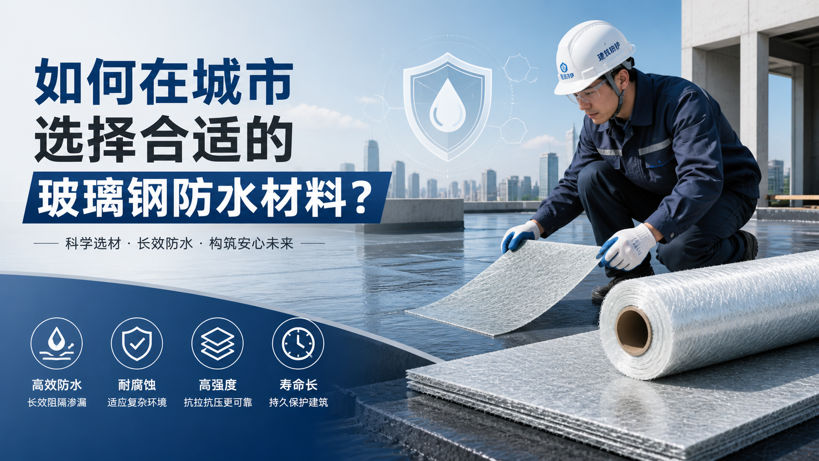 如何在海北选择合适的玻璃钢防水材料？
