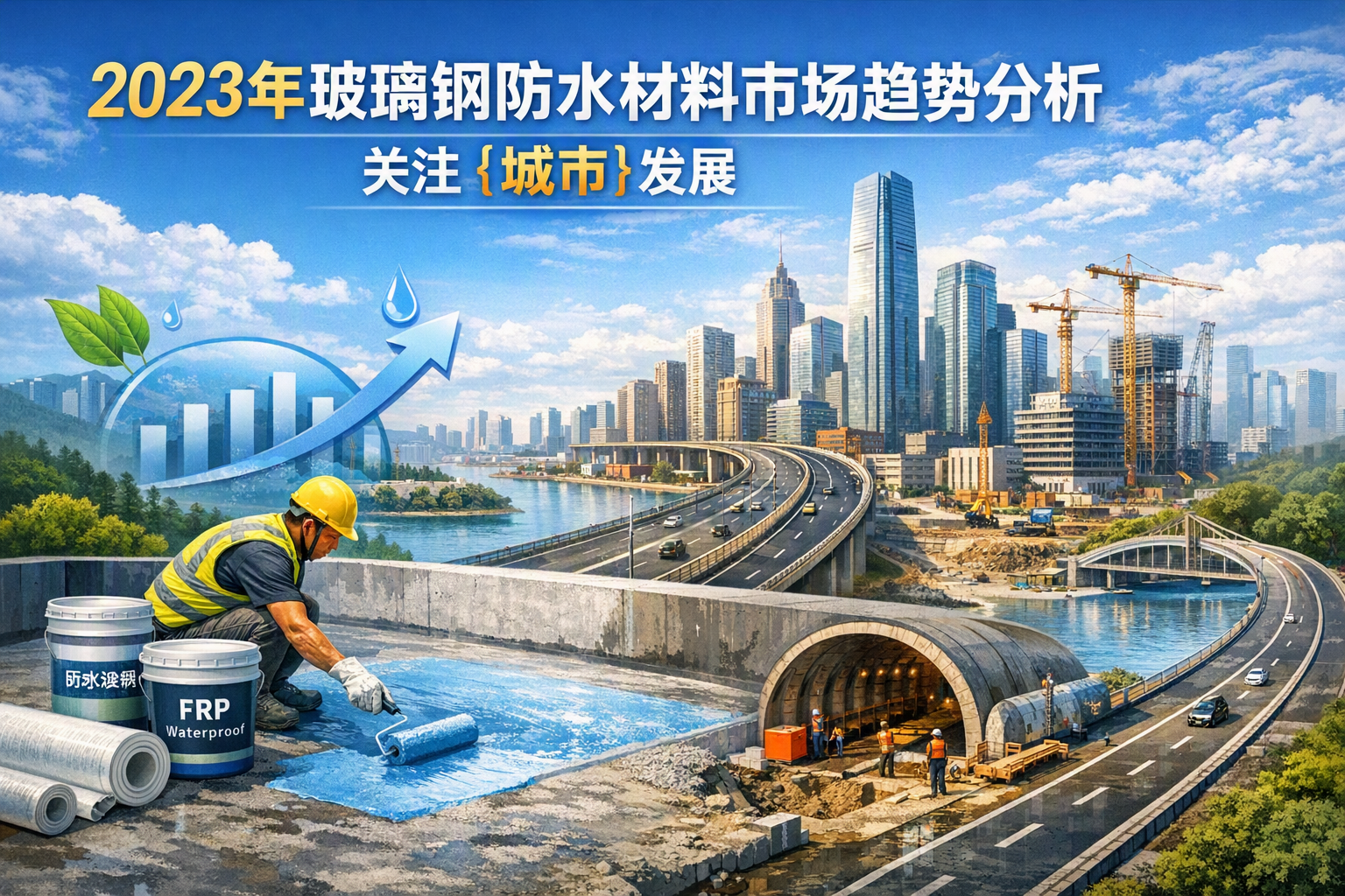 2023年玻璃钢防水材料市场趋势分析，关注 海北 发展