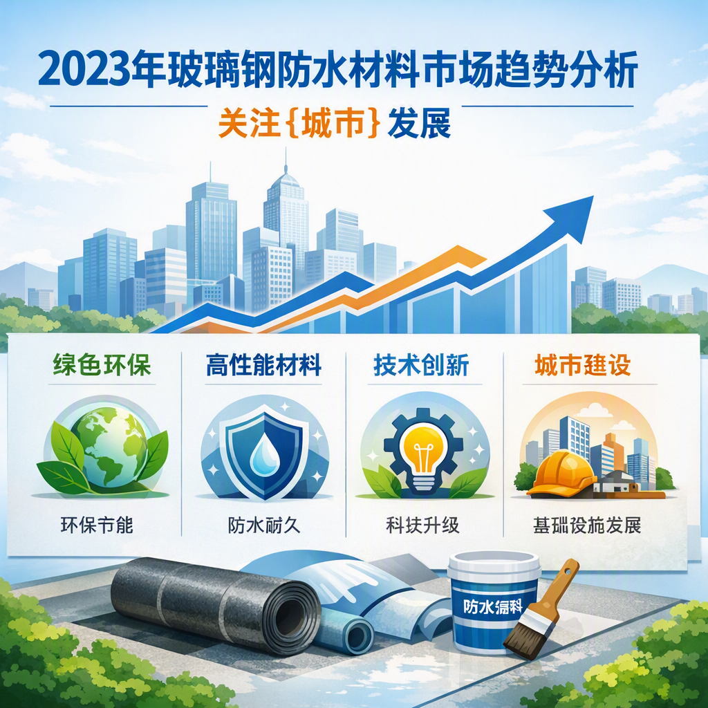 2023年玻璃钢防水材料市场趋势分析,关注 海北 发展