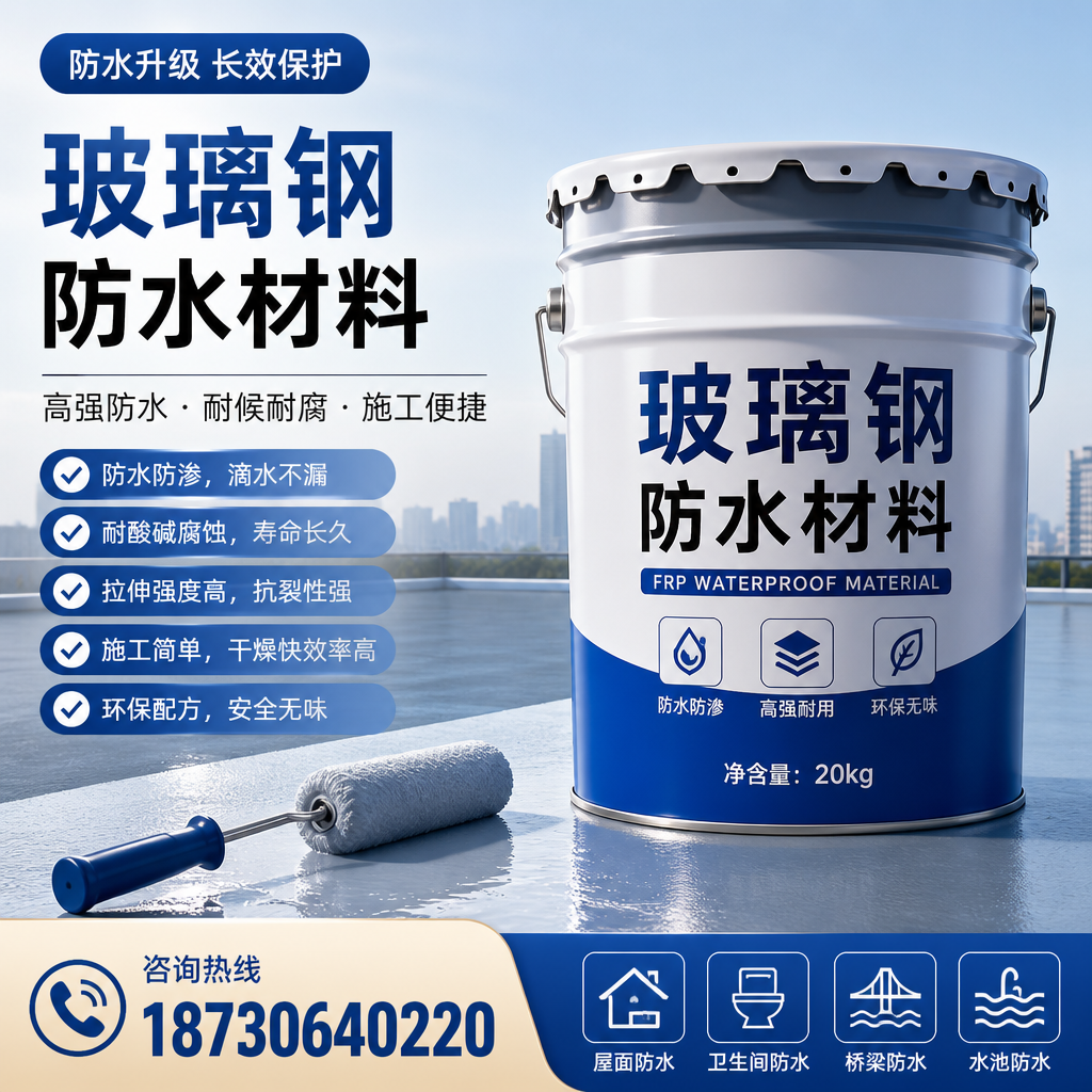 专家解析:玻璃钢防水材料的市场前景分析在 海北