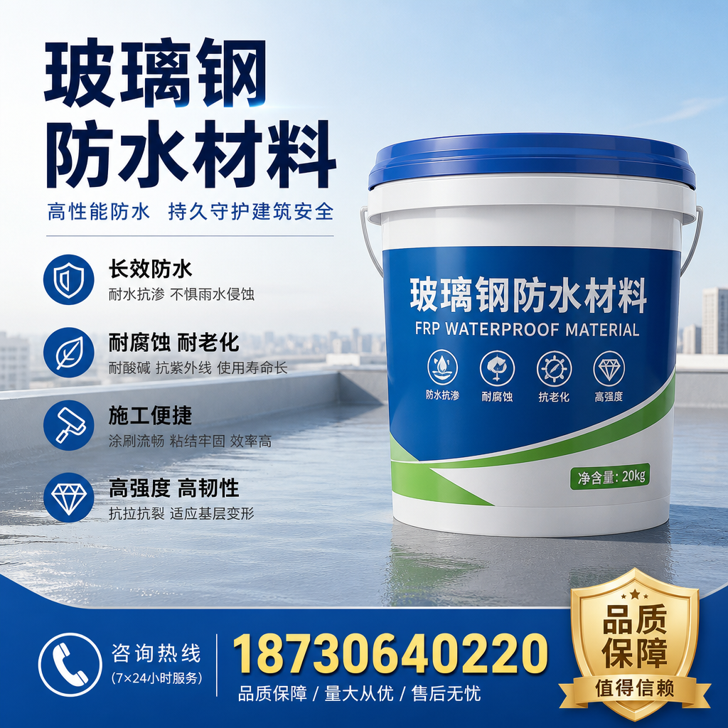 专家解析:玻璃钢防水材料的市场前景分析在 海北