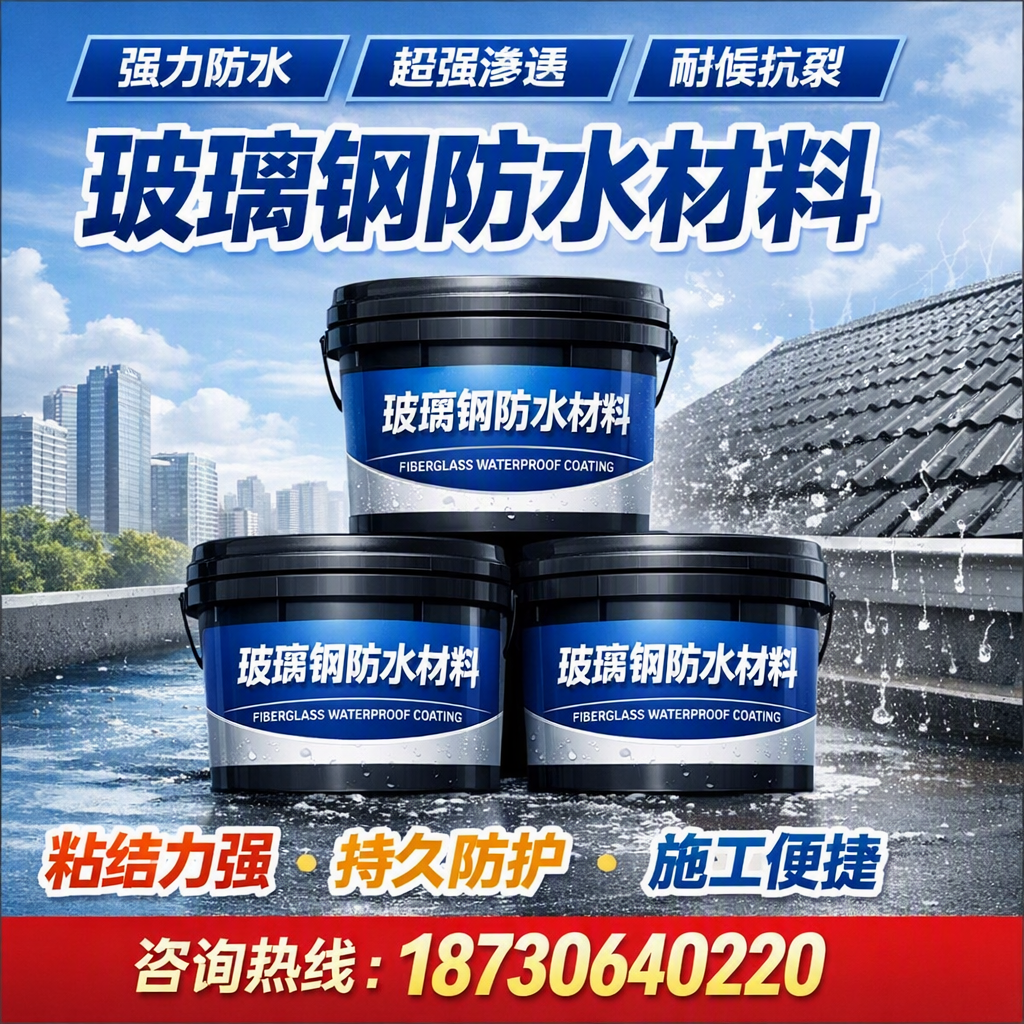 了解玻璃钢防水材料的市场趋势，海北 企业不可不知